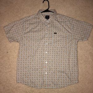 Short Sleeve Paisley RVCA Vintage Tee